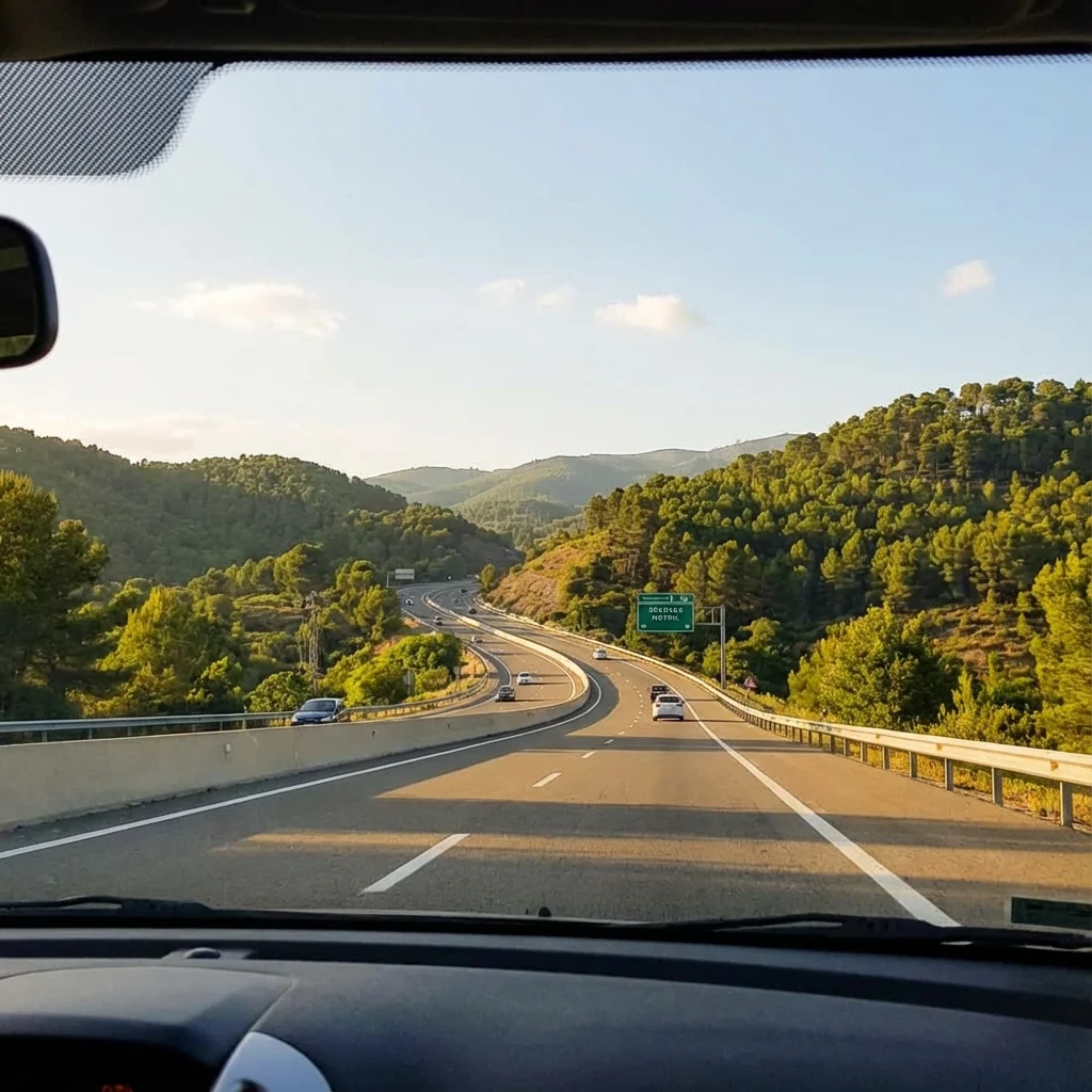 Spanische Autobahn - Professionelle Fahrzeugüberführung CarLogist
